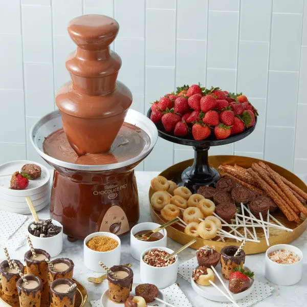 Wilton Chocolate Pro Fondue Fountain – 4 Lb Capacity Chocolate Melting System 1
