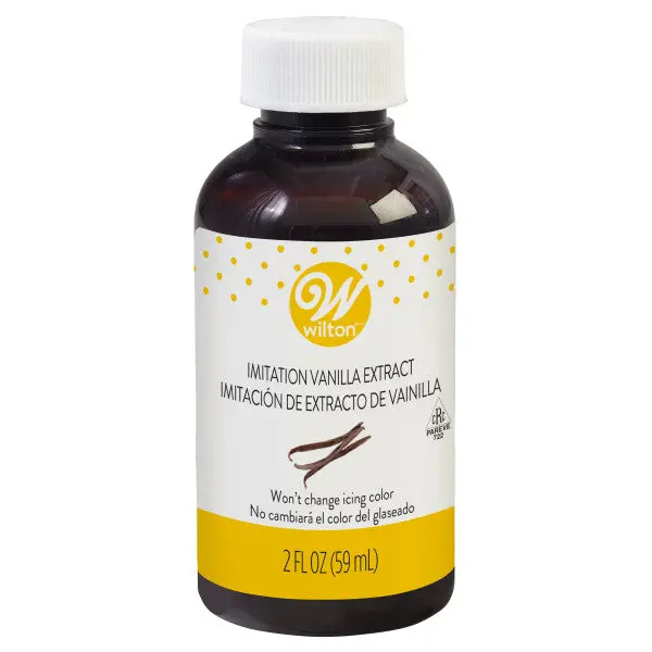 Wilton Clear Imitation Vanilla Extract – 2 Fl Oz 1