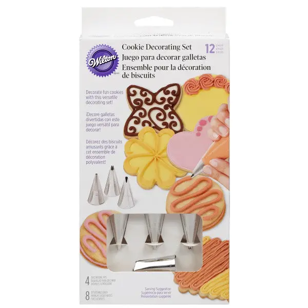 Wilton Cookie Decorating Supplies Set – 12-Piece Toolkit For Iced Cookies 1