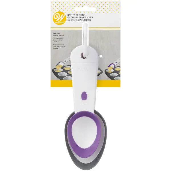 Wilton Cupcake Batter Dispensing Spoons (2-Piece) 1