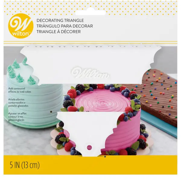 Wilton Decorating Triangle Tool For Buttercream Smoothing 1
