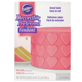 Wilton Decorator Preferred Pink Fondant (24 Oz) – Sweet-Tone Modeling Icing 1