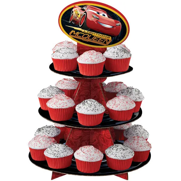 Wilton Disney Pixar Cars 3 Themed Cupcake Display Stand 1