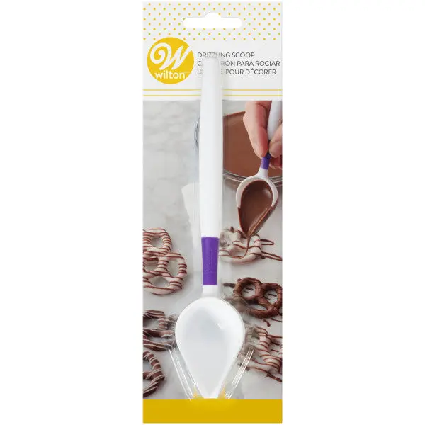Wilton Drizzling Scoop For Smooth Candy Melts Application 1