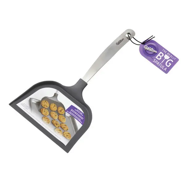 Wilton Gray Really Big Cookie Spatula – Extra-Wide Flexible Blade 1