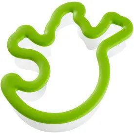 Wilton Green Ghost-Shaped Grippy Cookie Cutter – Halloween Theme 1