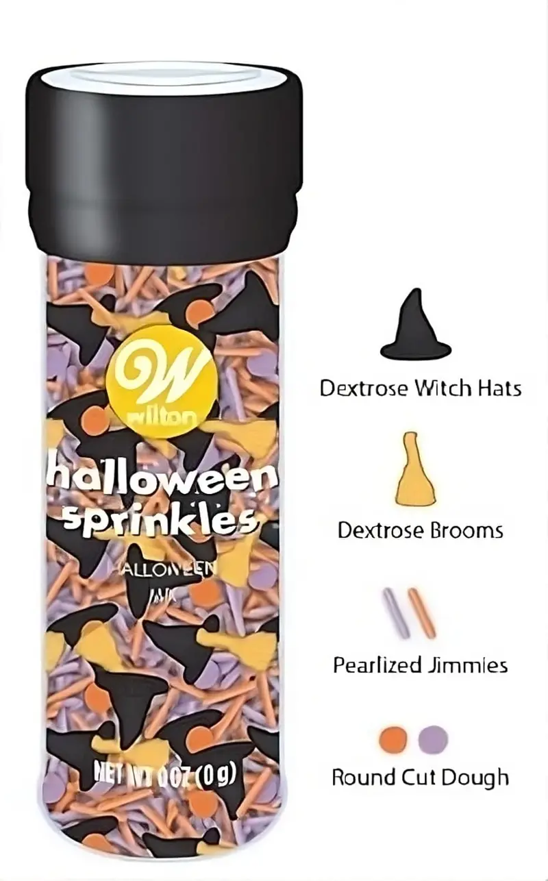 Wilton Halloween Witch-Themed Sprinkles Mix 1