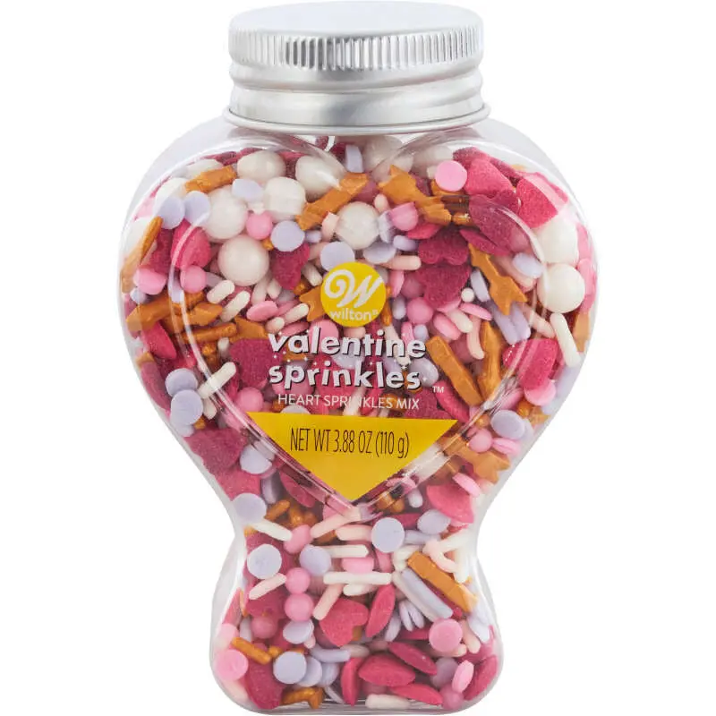 Wilton Hearts & Arrows Valentine Sprinkle Mix – 3.88 Oz 1