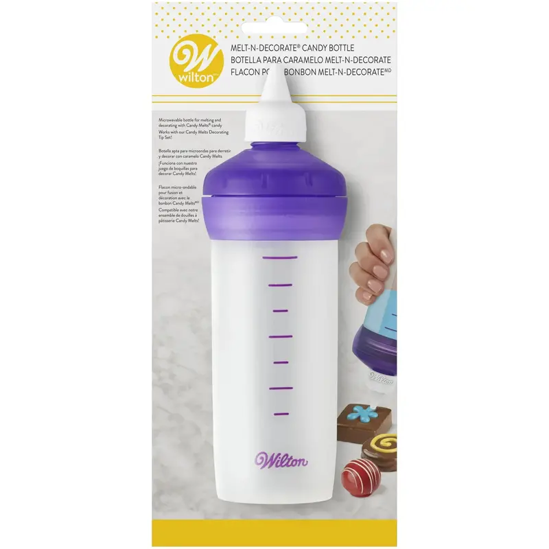 Wilton Microwavable Candy Melts Melt-N-Decorate Bottle 1