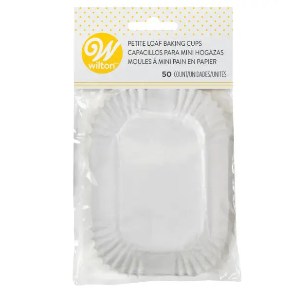 Wilton Mini Loaf Pan Baking Liners, 50-Pack 1