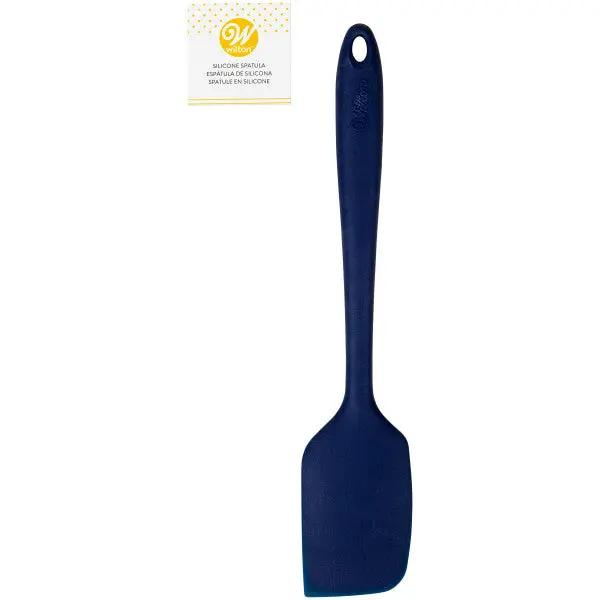 Wilton Navy Blue Silicone Flexible Spatula – Nonstick-Safe 1