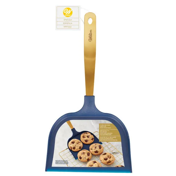 Wilton Navy & Gold Extra-Large Flexible Spatula 1