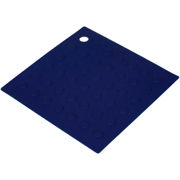 Wilton Navy Square Silicone Trivet For Kitchen And Dining Protection 1