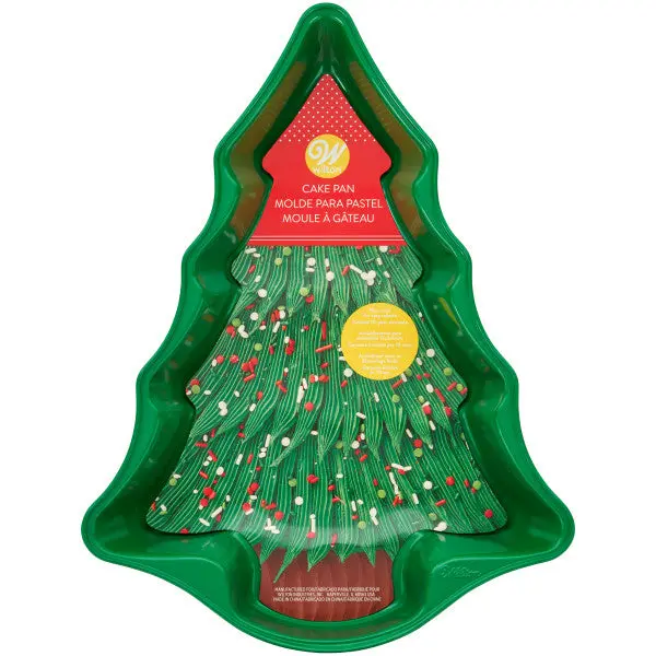 Wilton Non-Stick Christmas Tree Cake Pan – 14 X 10 Inch 1