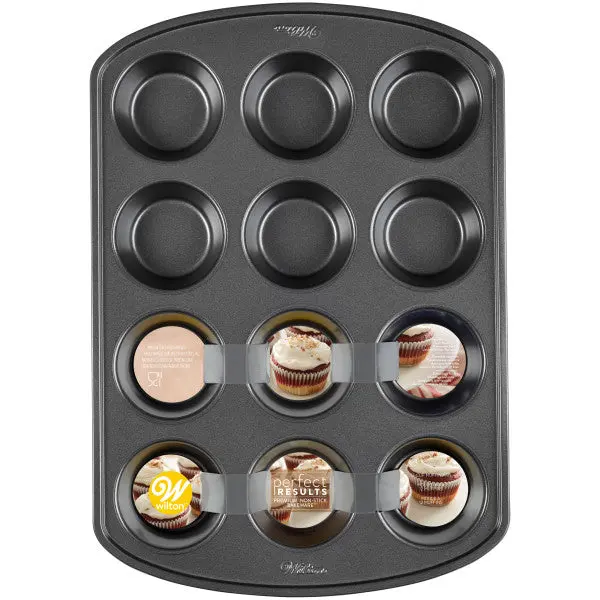 Wilton Perfect Results 12-Cup Non-Stick Muffin & Cupcake Pan 1
