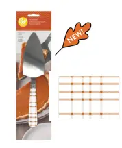 Wilton Plaid-Print Pie Server With Decorative Handle 1