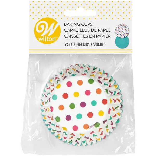 Wilton Pop Of Color Standard Baking Cups, 75-Pack 1