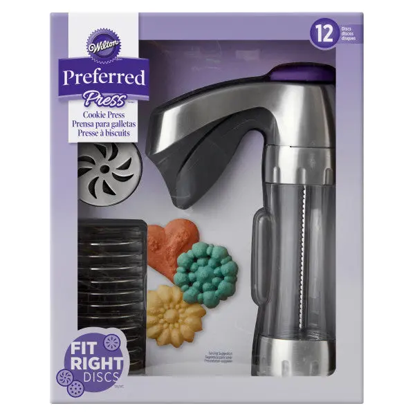 Wilton Preferred Press Cookie Press Kit (13-Piece) 1