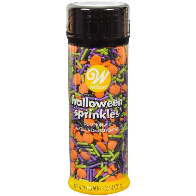 Wilton Pumpkin-Themed Sprinkles Mix (3.88 Oz) 1