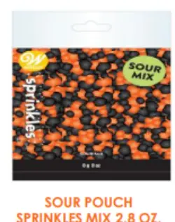 Wilton Sour Ball Halloween Sugar Sprinkles – 2.8 Oz 1
