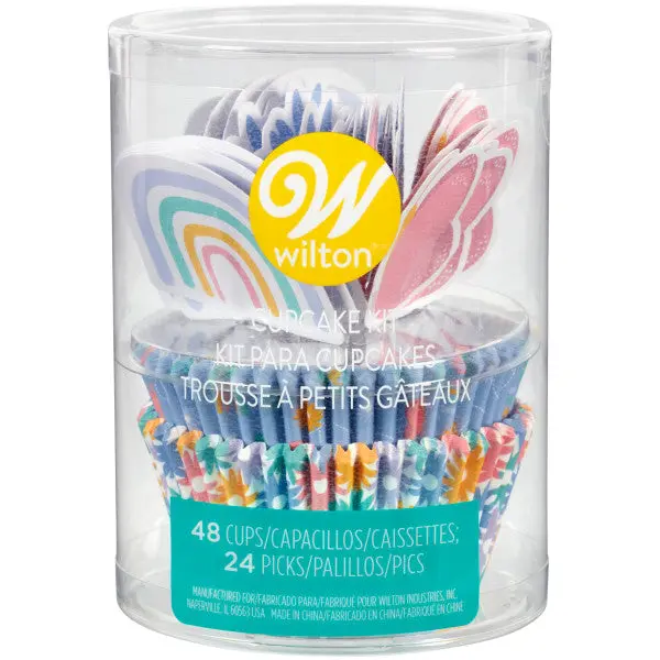 Wilton Spring-Themed Cupcake Decorating Kit – 72-Piece Collection 1