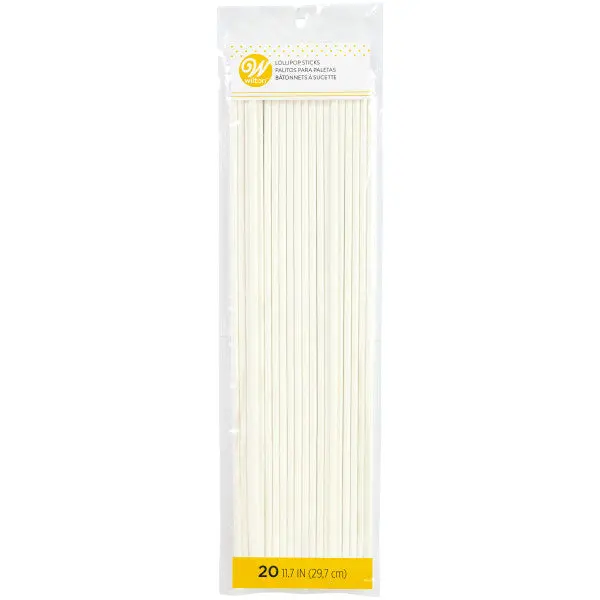 Wilton Standard Lollipop Sticks – 20-Count Assorted Pack 1