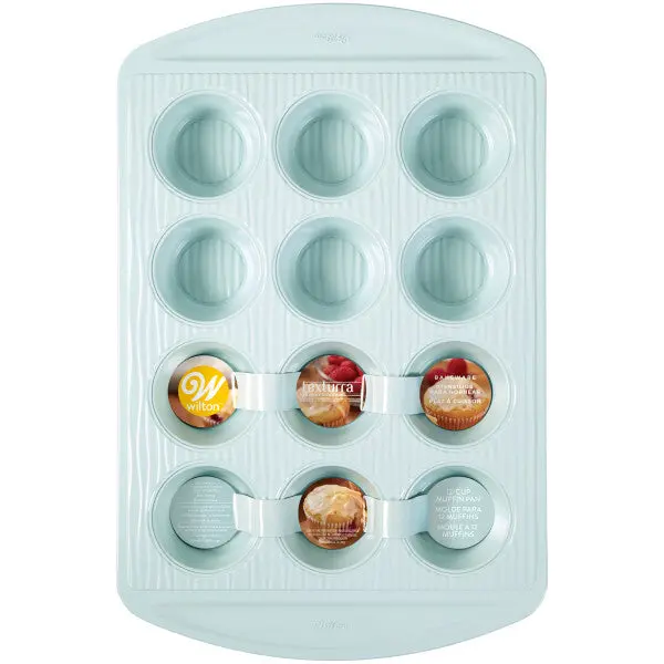 Wilton Texturra 12-Cup Non-Stick Muffin Tin 1