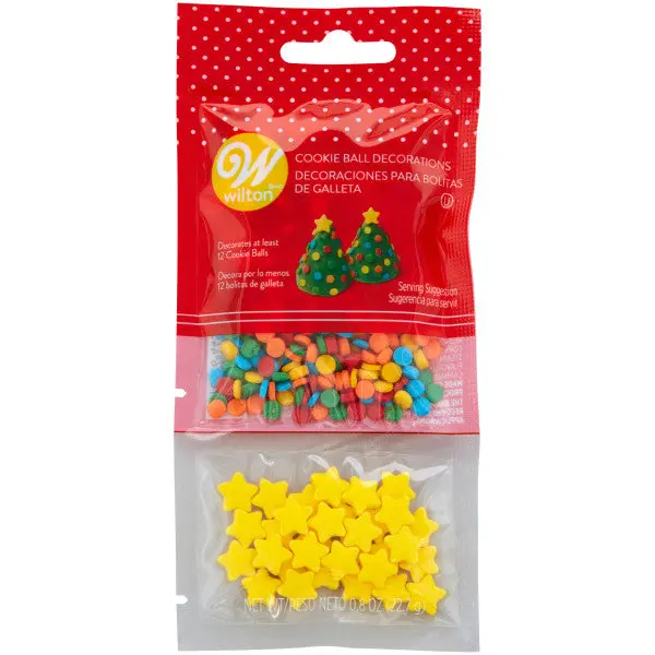 Wilton Tree-Shaped Cookie Ball Decorations (0.8 Oz) 1