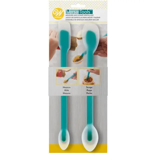 Wilton Versa-Tools Measure & Scrape Spatula Combo Set 1
