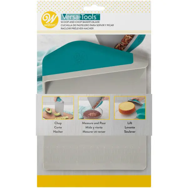 Wilton Versa-Tools Scoop & Chop Baker’S Blade – Multi-Function Kitchen Tool 1