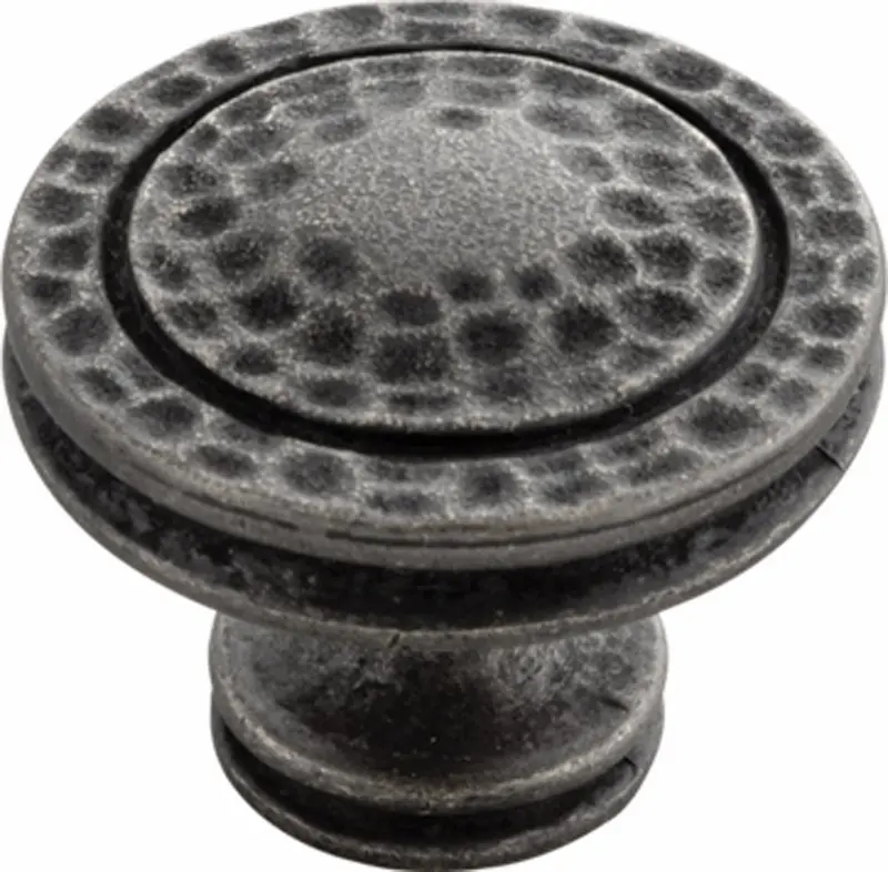Windover Antique-Finish Mountain Lodge Cabinet Knob – 1.375" Round 1