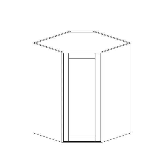 Worthington White Corner Kitchen Cabinets 1