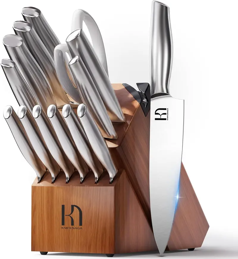 X3 Pro 14-Piece Professional Knife Set With Ergonomic Handles 1