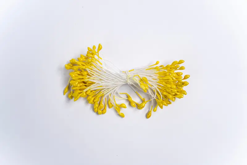 Yellow Floral Stamens – Bulk Craft Material For Botanical Sugar Flowers 1