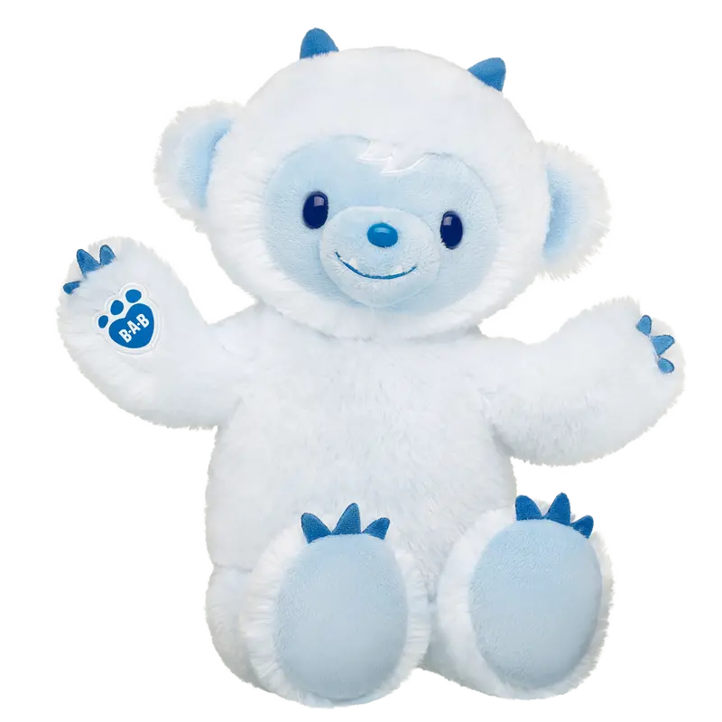 Yeti-Inspired Snow Monster Teddy Bear Plush 1