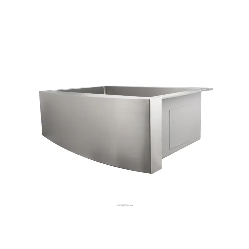 Zline Zermatt 30-Inch Farmhouse Apron-Front Single-Bowl Stainless Steel Sink – Includes Drain Grid (Sr60S-30A) 1